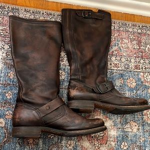 Frye motorcycle boot